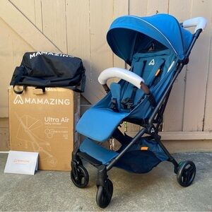 Mamazing 11.5 lb Ultra Air Lightweight Foldable Carbon Fiber Travel Stroller